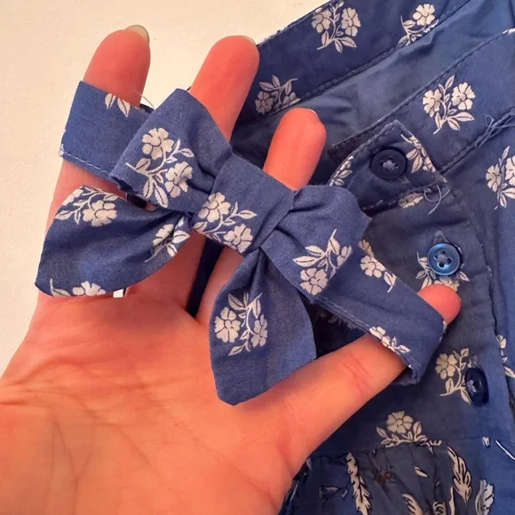 Janie and Jack 100% cotton tiered maxi dress - Picture 3 of 5